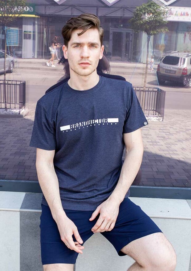 Батальная мужская футболка brandhector 23012