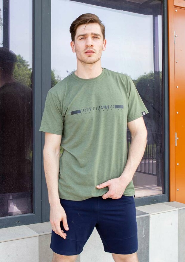 Батальная мужская футболка brandhector 23012