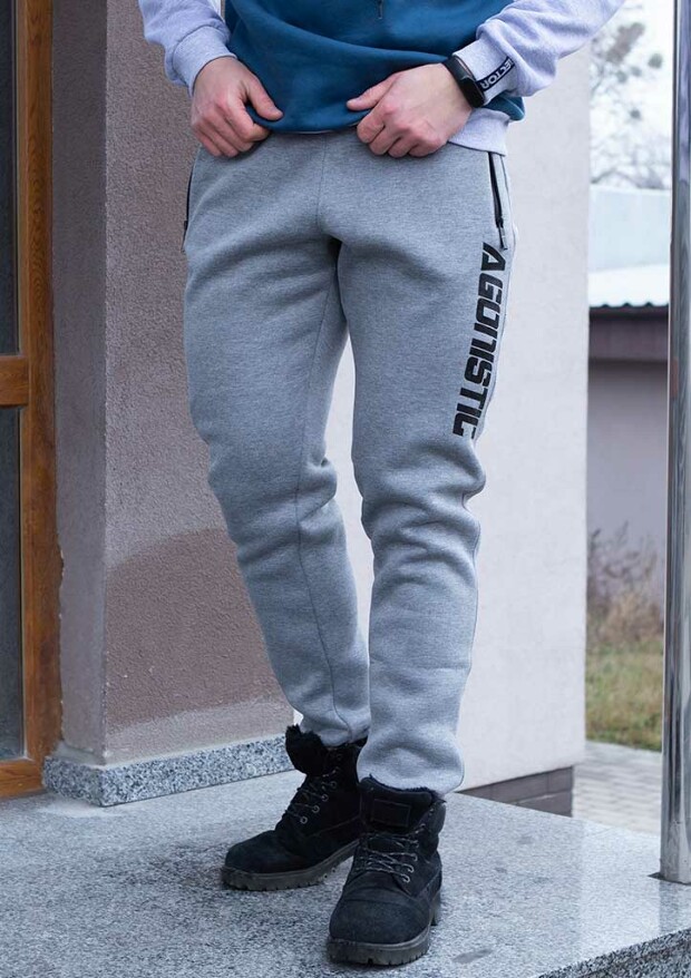 Спортивні штани з принтом agonistic 20302