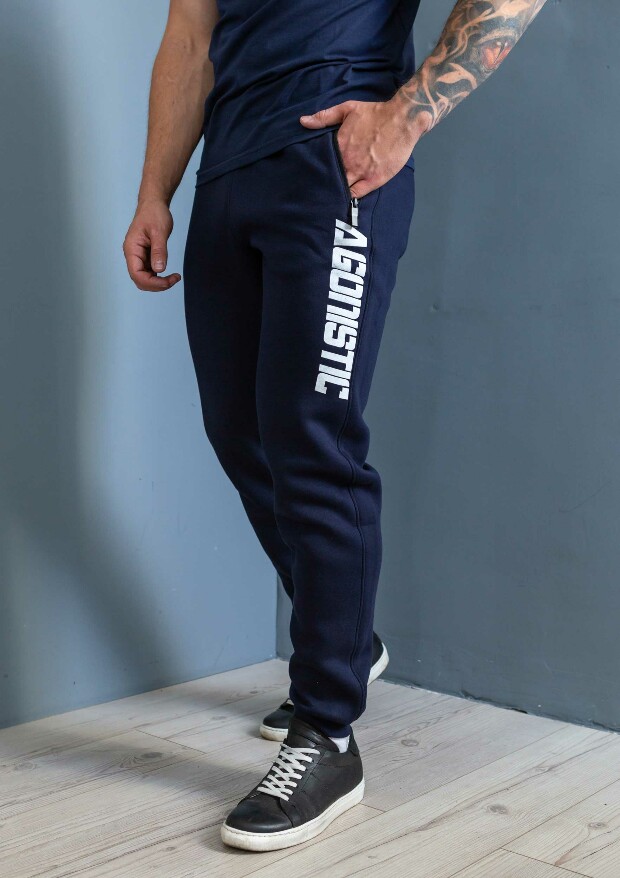 Спортивні штани з принтом agonistic 20302