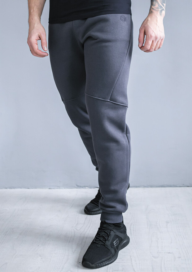 Теплі чоловічі спортивні штани hector 30650