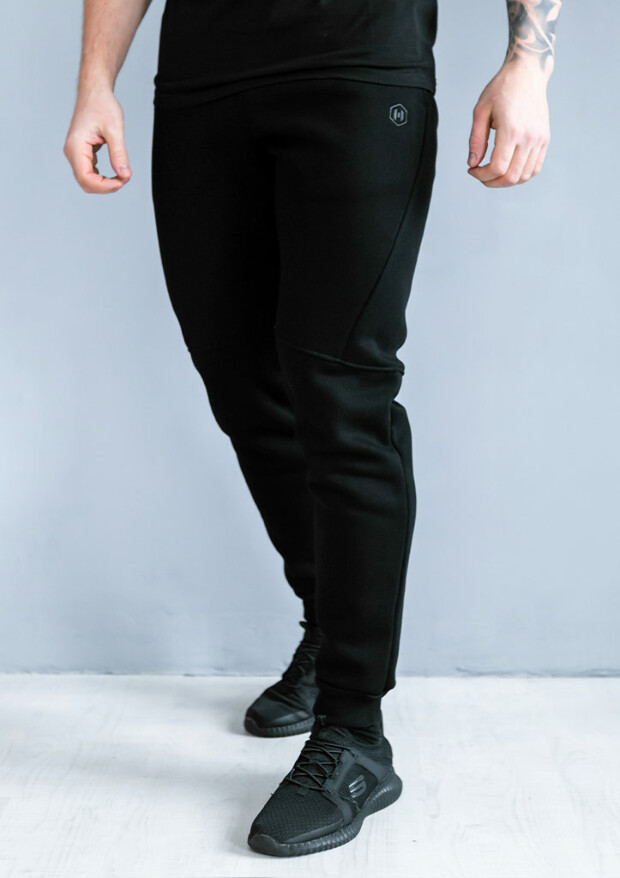 Теплі чоловічі спортивні штани hector 30650