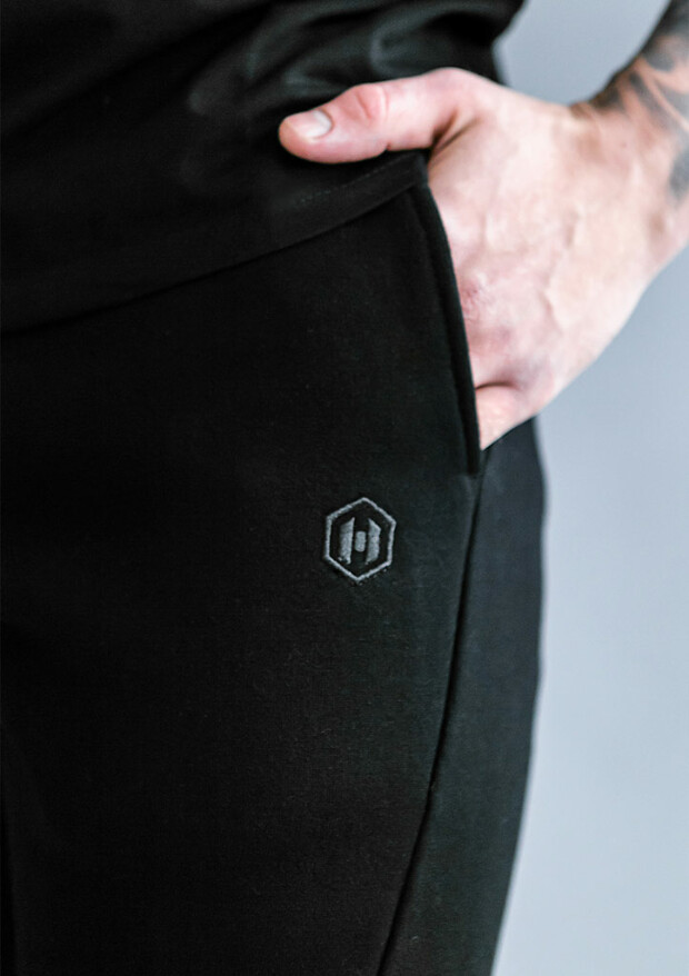 Теплі чоловічі спортивні штани hector 30650