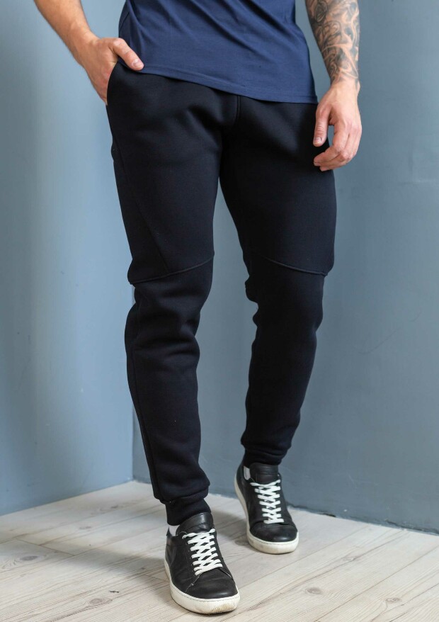 Теплі чоловічі спортивні штани hector 30650