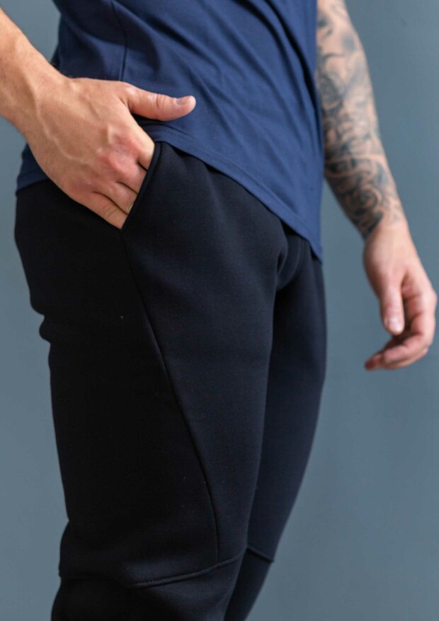 Теплі чоловічі спортивні штани hector 30650