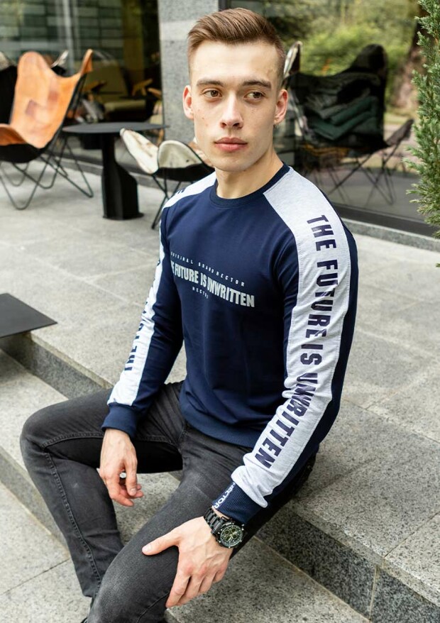 Світшот із лампасами the future 17074