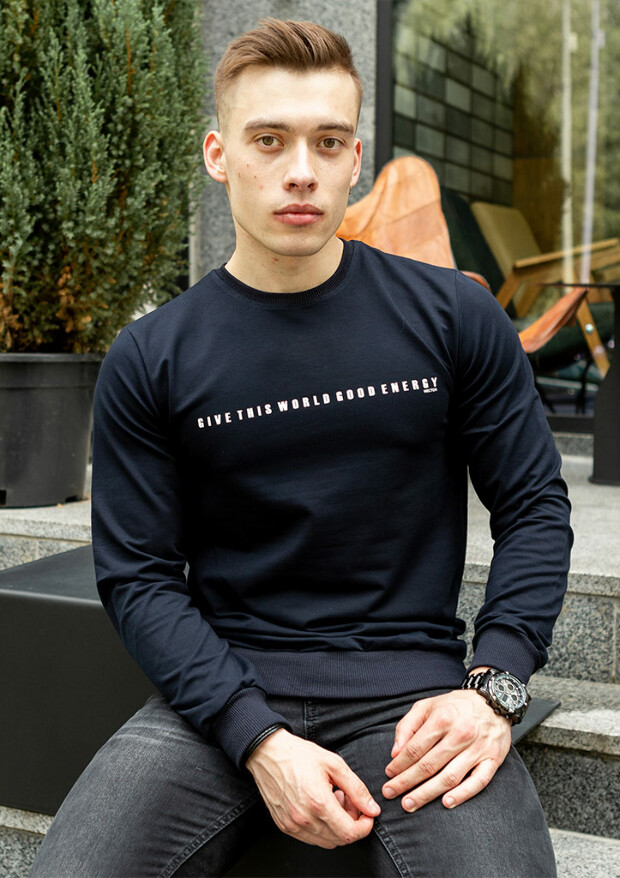 Чоловічий світшот give this world 17076