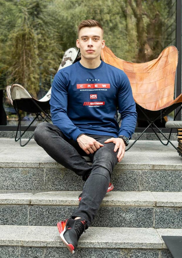 Чоловічий світшот crew 17086