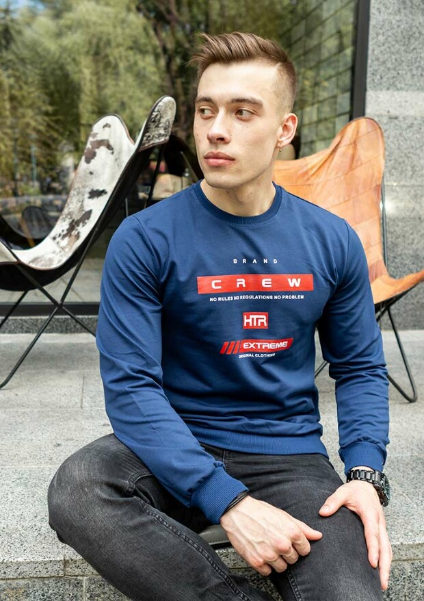 Чоловічий світшот crew 17086