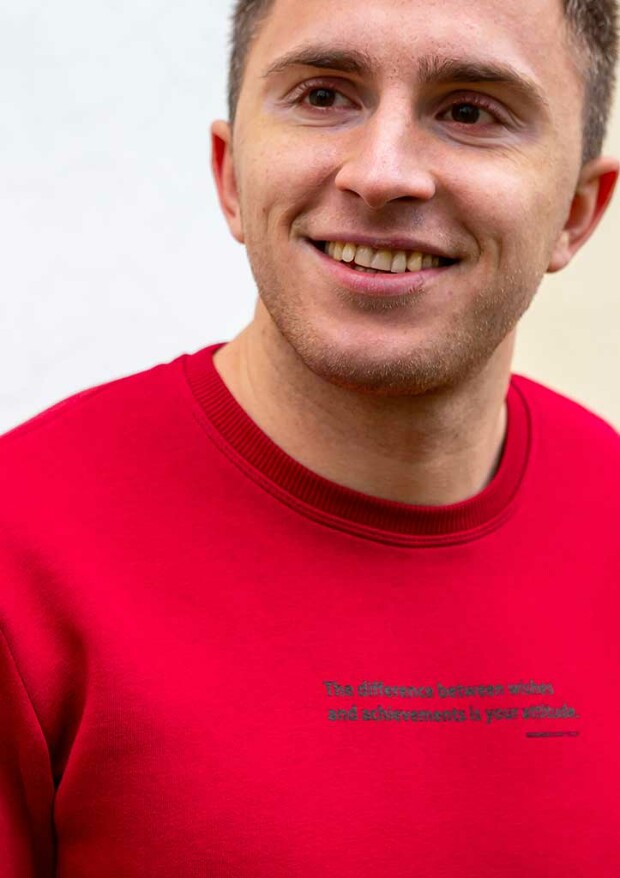 Теплий світшот великих розмірів the difference 30400