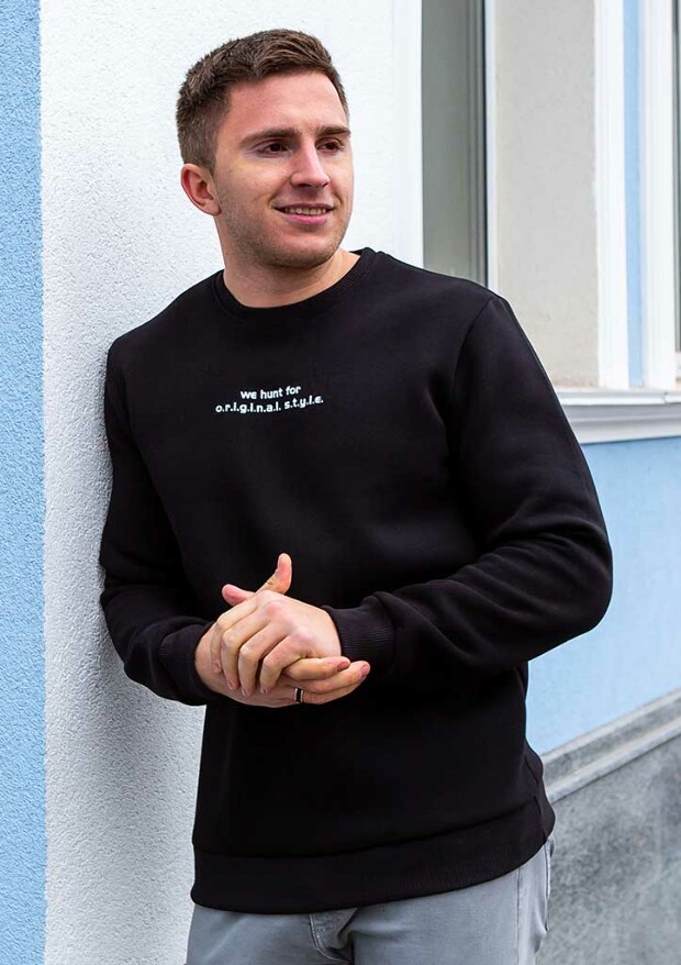 Світшот великих розмірів we hunt for 30402