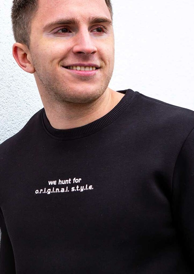 Світшот великих розмірів we hunt for 30402