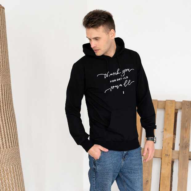 Худи з капюшоном та принтом for details 17232