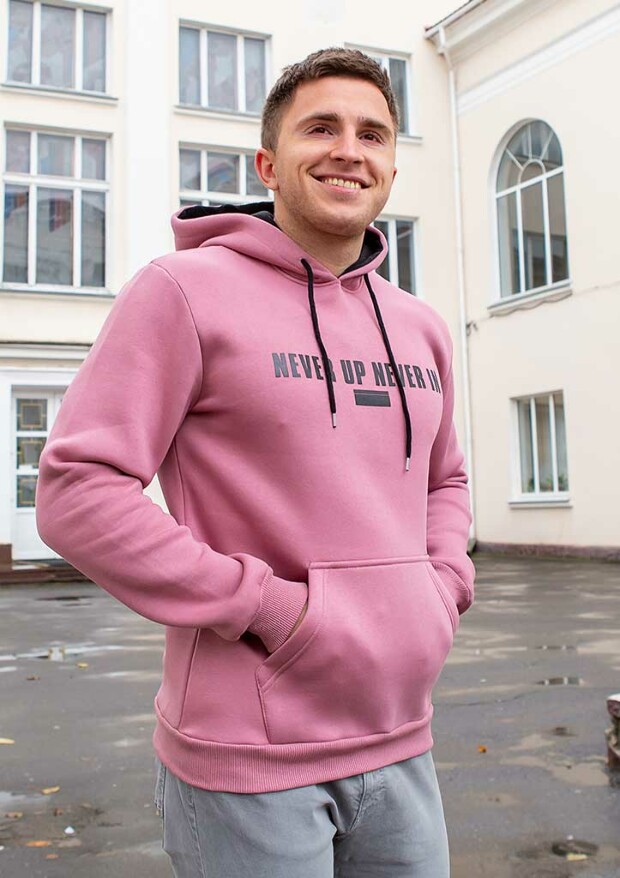 Чоловіче худі never up never in 30007