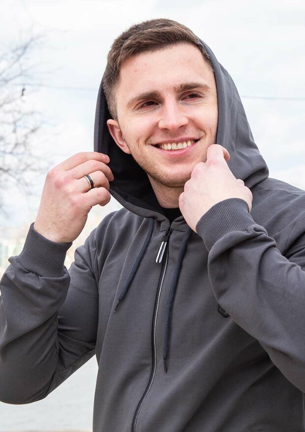 Батальная кофта на молнии с вышивкой hector 18151