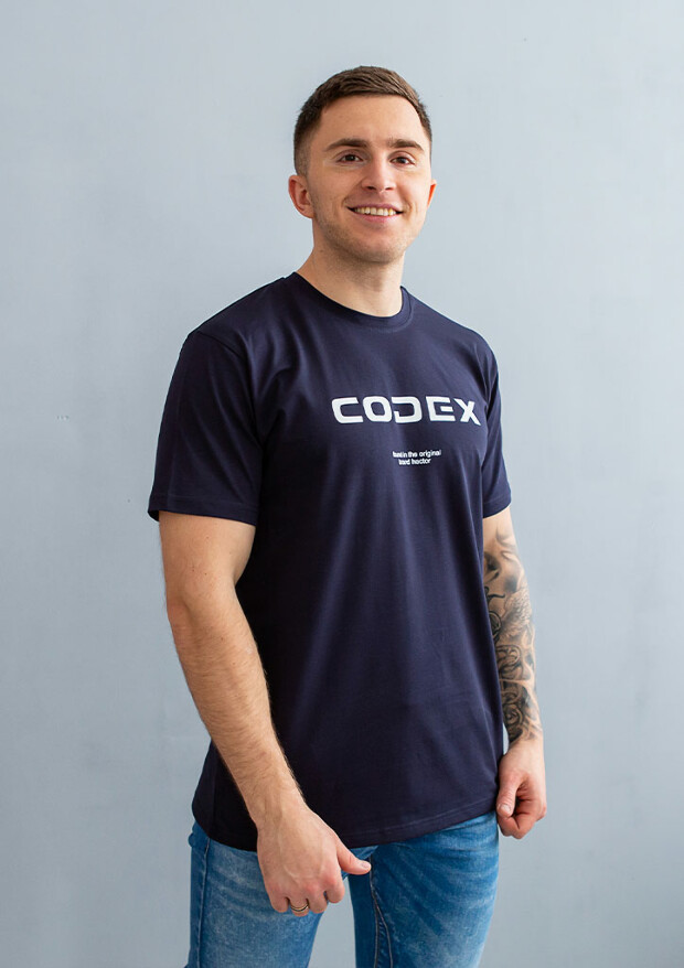 Чоловіча футболка size+ codex 40508