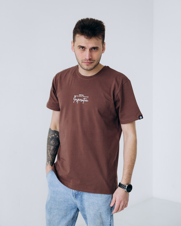 Чоловіча футболка великих розмірів inspiration 40513