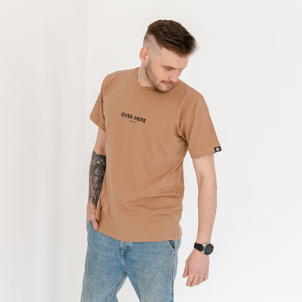 Чоловіча футболка великих розмірів over-here 40514