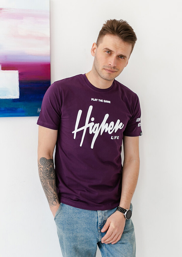 Мужская футболка higher 40030
