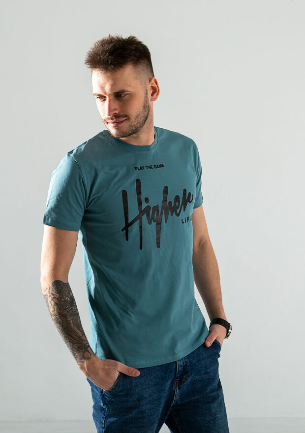 Мужская футболка higher 40030
