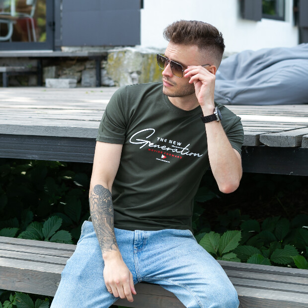Чоловіча футболка t. n. generation 40037