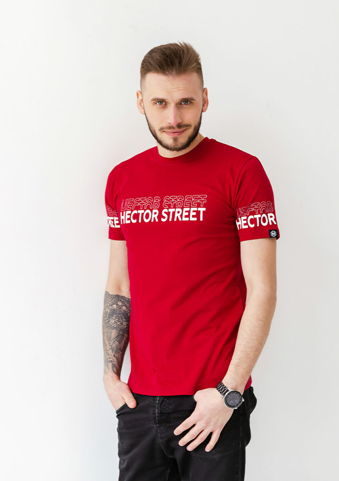 Мужская футболка hector street 40047