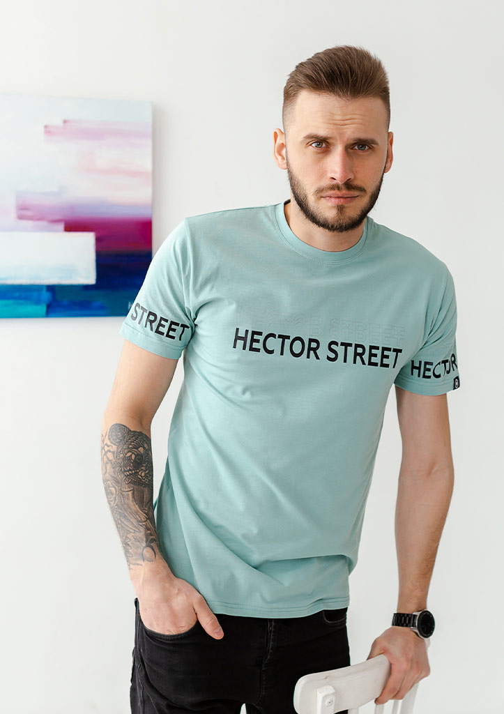 Мужская футболка hector street 40047