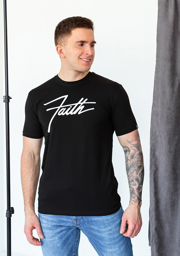 Чоловіча футболка faith 40041