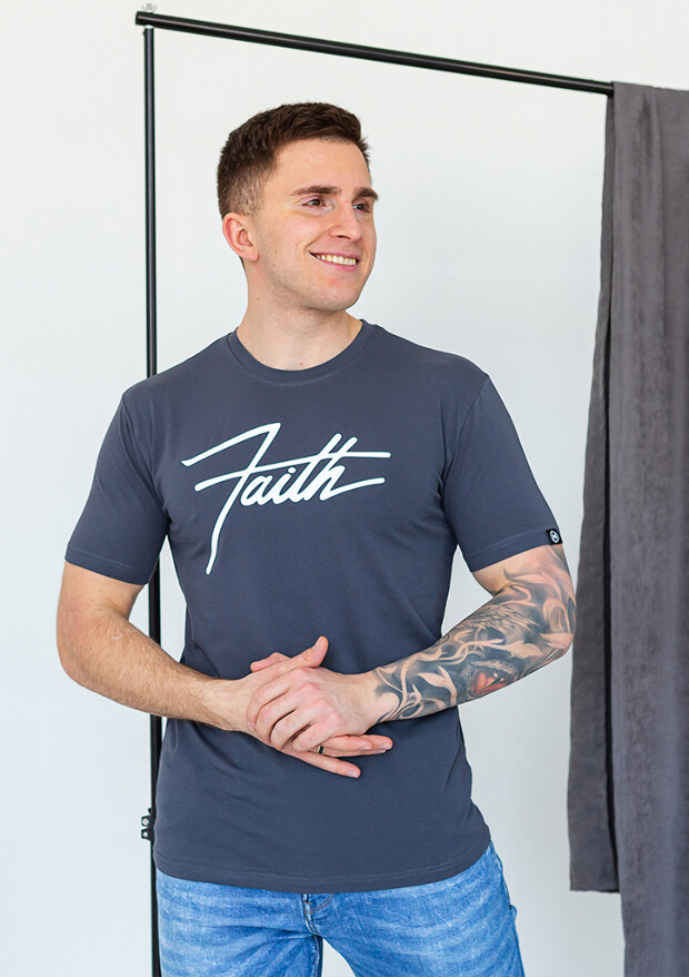 Чоловіча футболка faith 40041