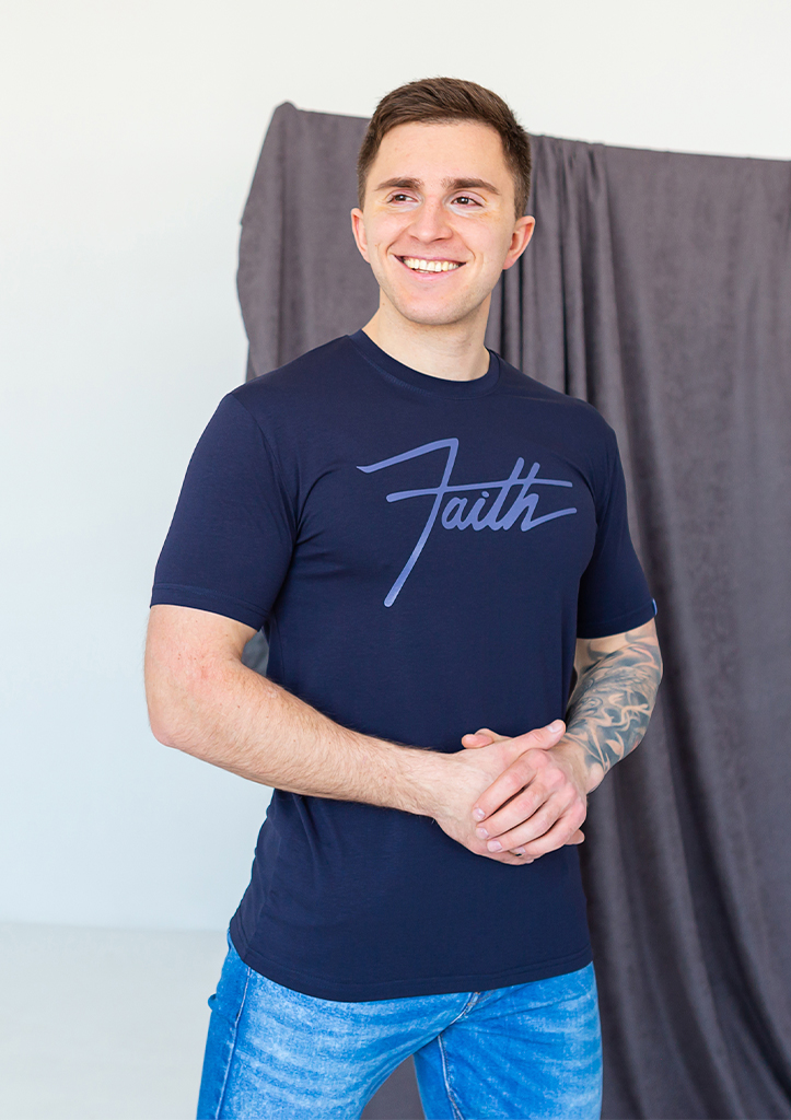 Чоловіча футболка faith 40041