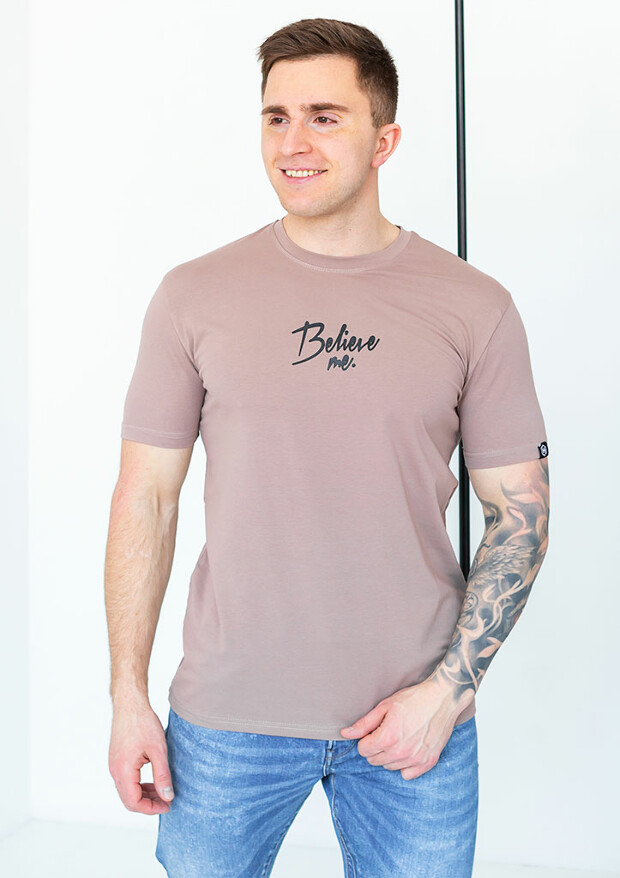 Чоловіча футболка believe me 40045