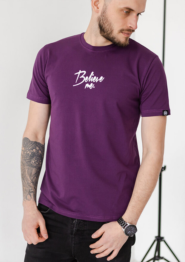Чоловіча футболка believe me 40045