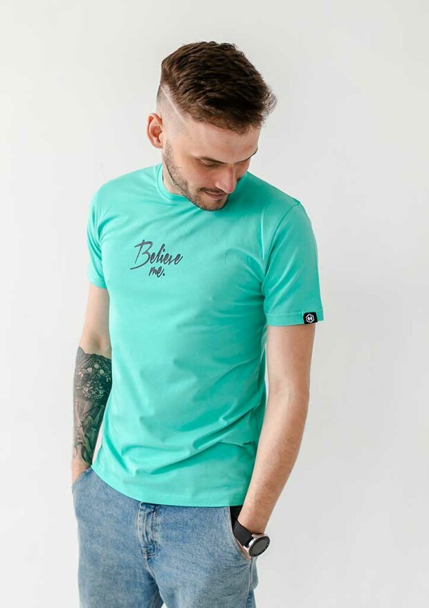Чоловіча футболка believe me 40045