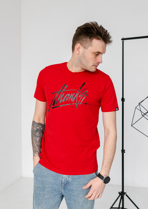 Чоловіча футболка thanks 40051