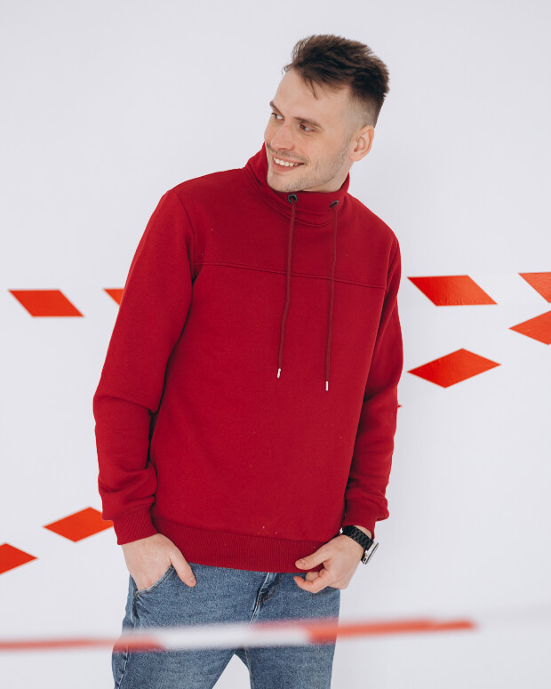 Толстовка хомут с карманами по бокам 30335