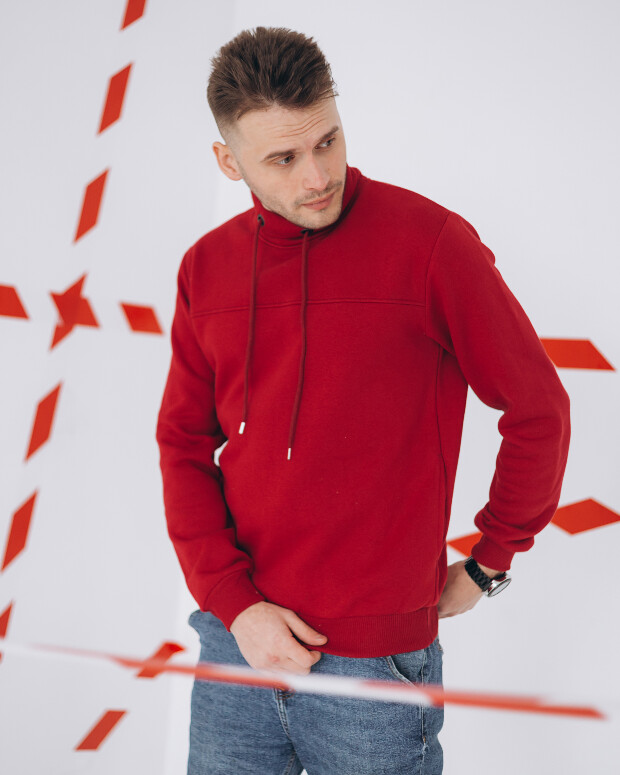 Толстовка хомут с карманами по бокам 30335