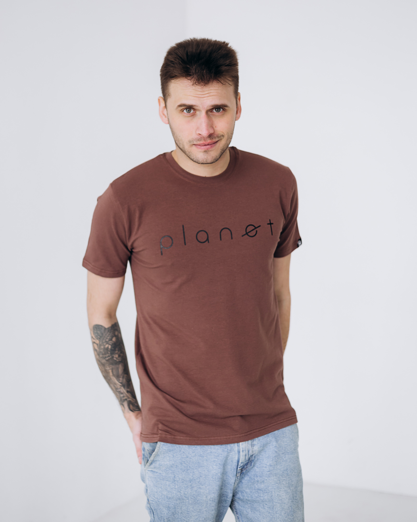 Мужская футболка planet 40102