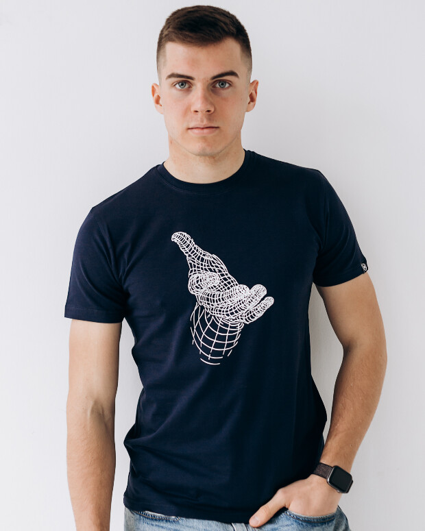 Чоловіча футболка hand 40116