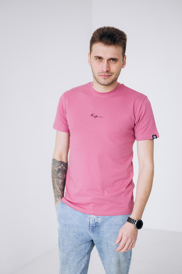 Чоловіча футболка з принтом king 40118