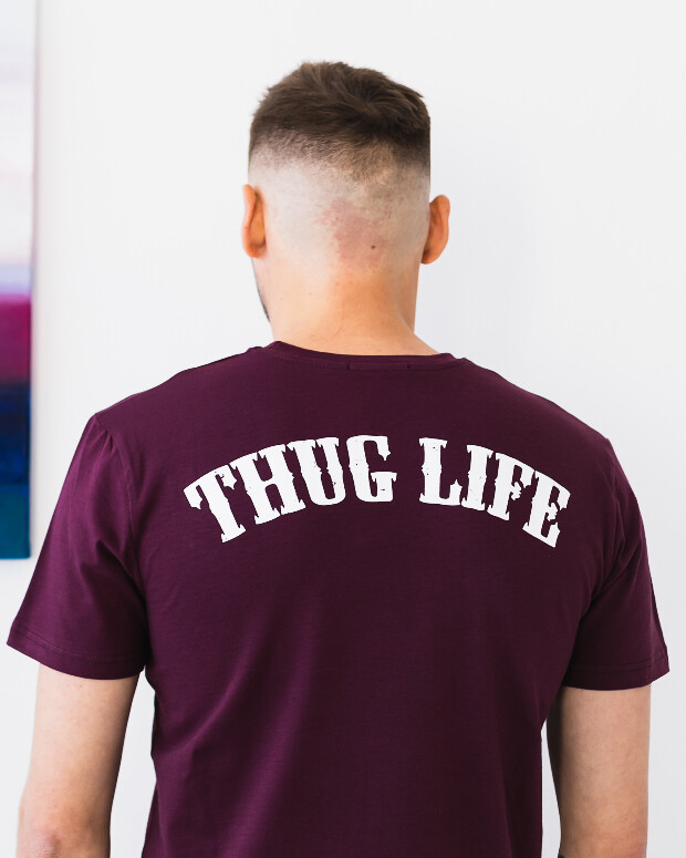Мужская футболка thug life 40136