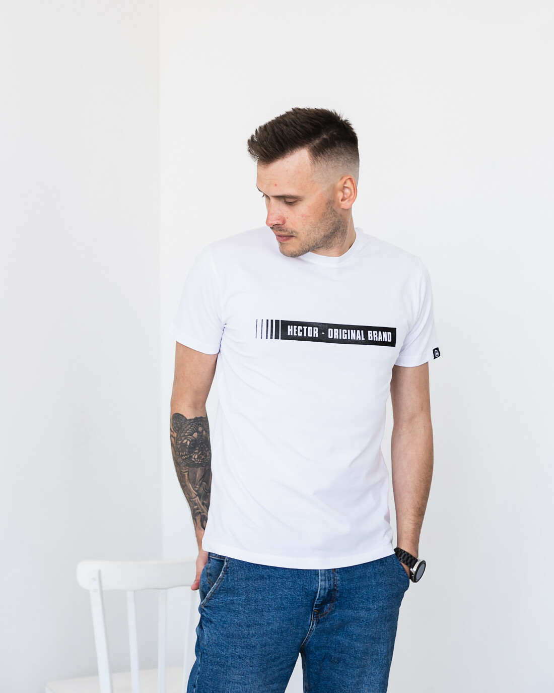Мужская футболка hector-or. brand 40139