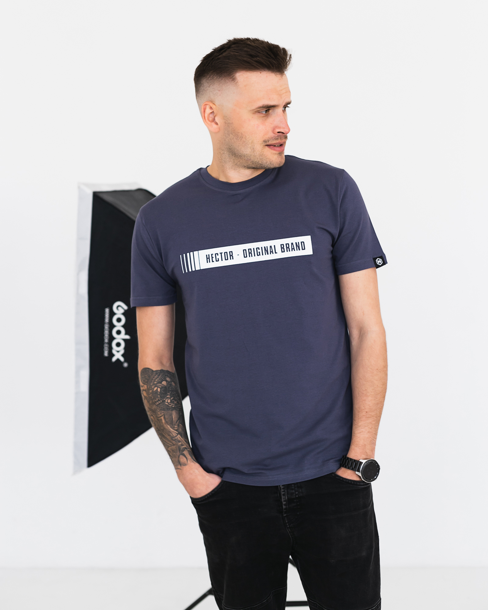 Чоловіча футболка hector-or. brand 40139