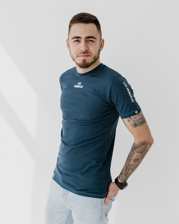 Чоловіча футболка life principles 40158