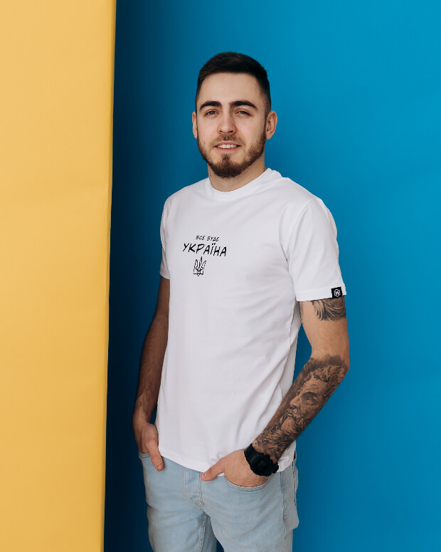Чоловіча футболка все буде україна 40192