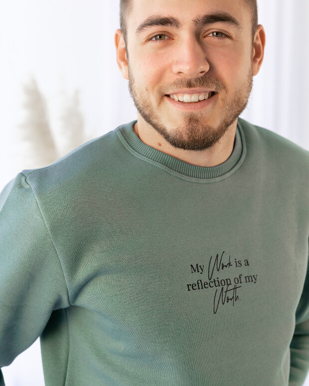 Теплый свитшот my work... 30353