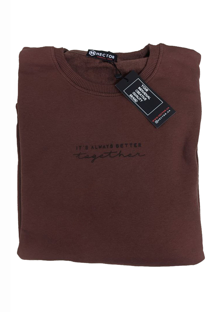 Теплый мужской свитшот together 30344