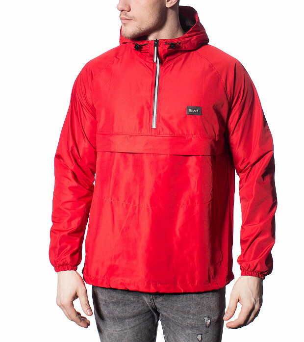 Однотонна вітровка анорак hector 7500