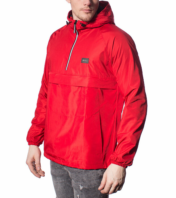 Однотонна вітровка анорак hector 7500