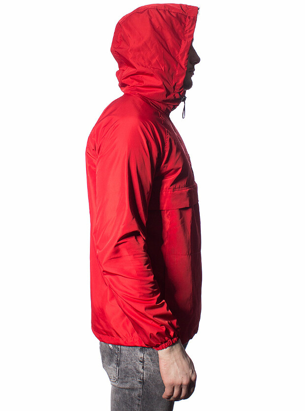 Однотонна вітровка анорак hector 7500