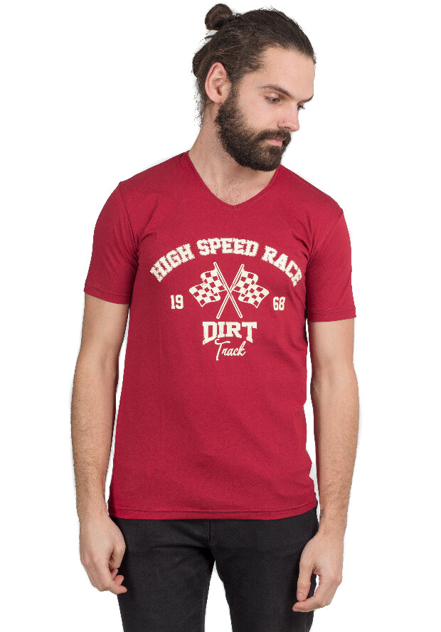 Мужская футболка dirt high speed race 5003